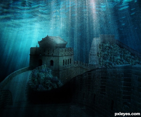 Creation of Underwater dreams: Step 4