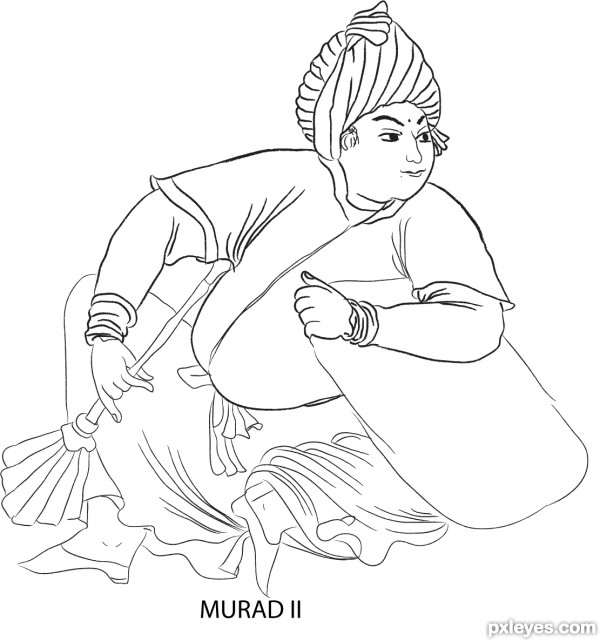 Creation of Murad II: Final Result