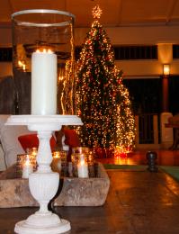 Candles & Christmas Tree