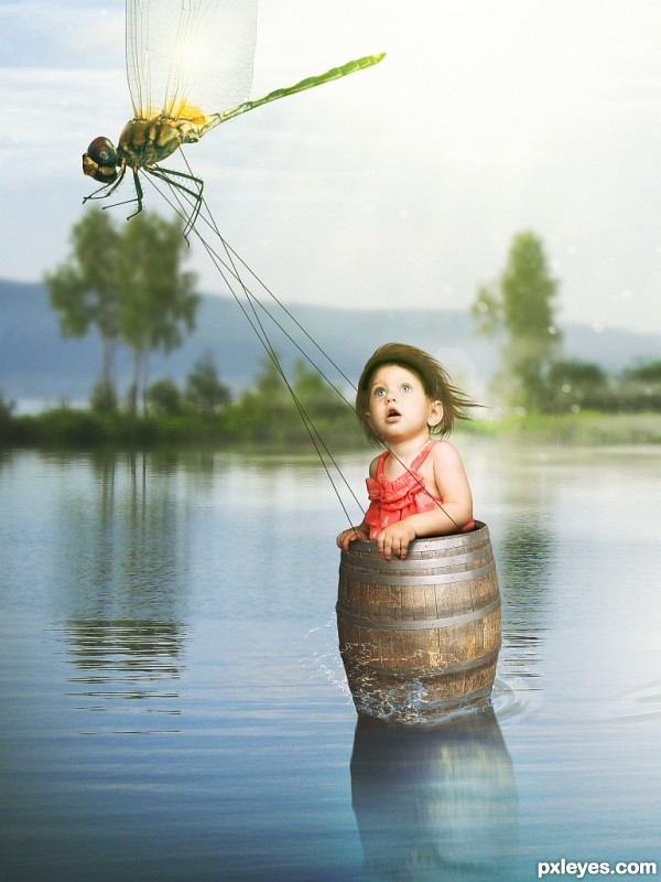 Thumbelina Ride photoshop picture)