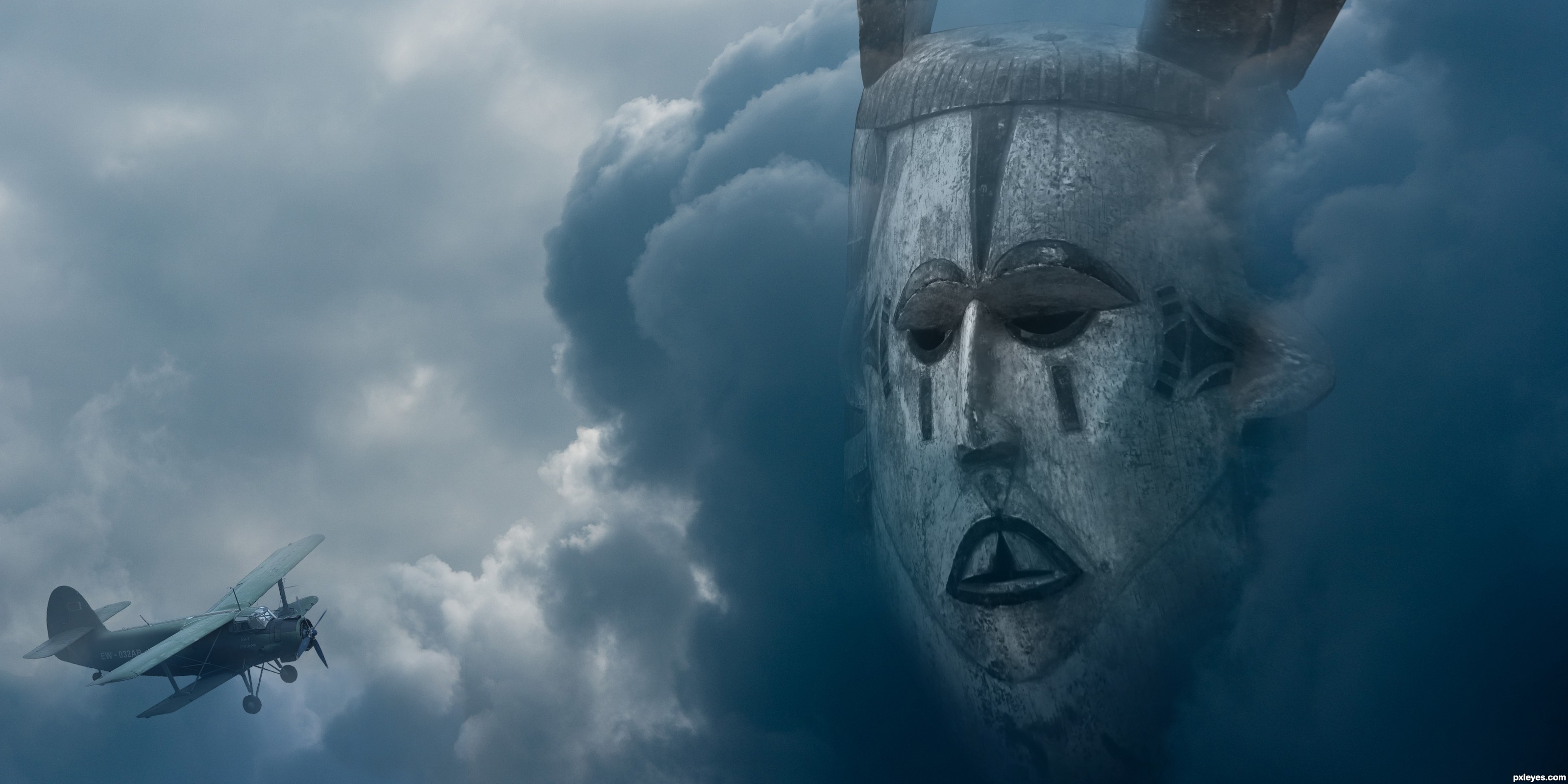 The God of the Sky picture, by for: the mask photoshop contest - 