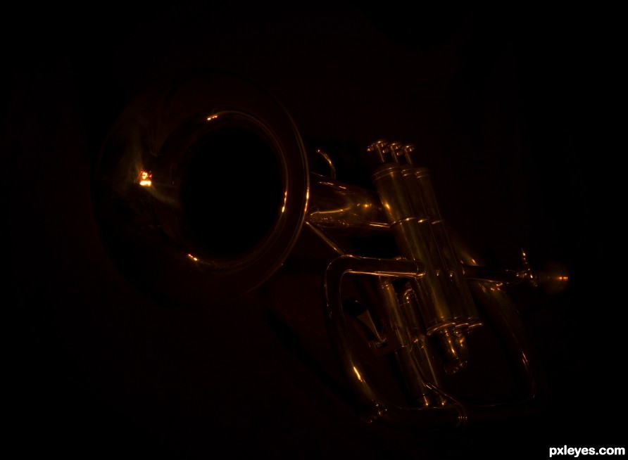 Firelit flugelhorn