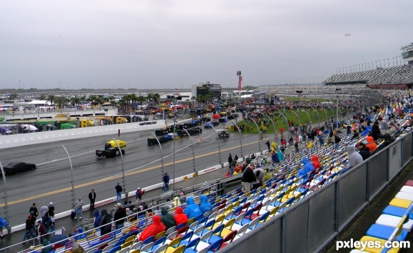 Creation of Daytona Speedway: Final Result