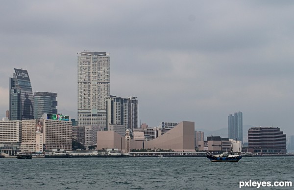 Star Ferry Temninal and clock tower