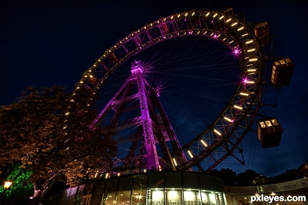 The old ferris wheel...