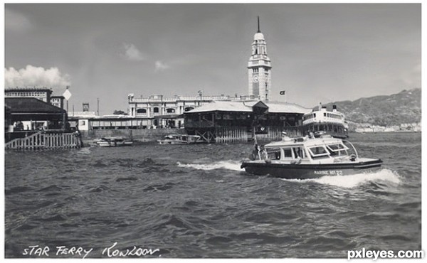 Creation of Star Ferry Temninal and clock tower: Step 2