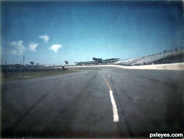 Creation of Daytona Speedway: Step 1