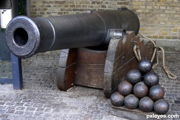 Cannon and balls