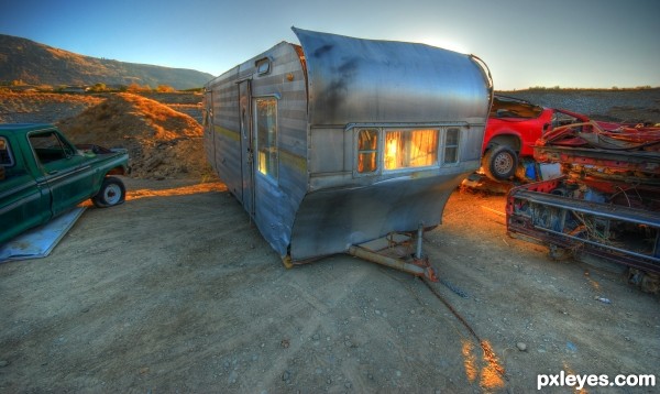 Junkyard trailer