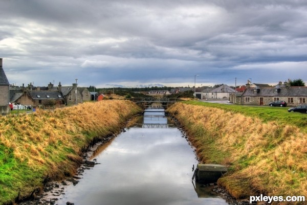 Creation of Spynie Canal: Final Result