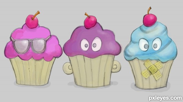 Nom... Nom... Cupcakes. 