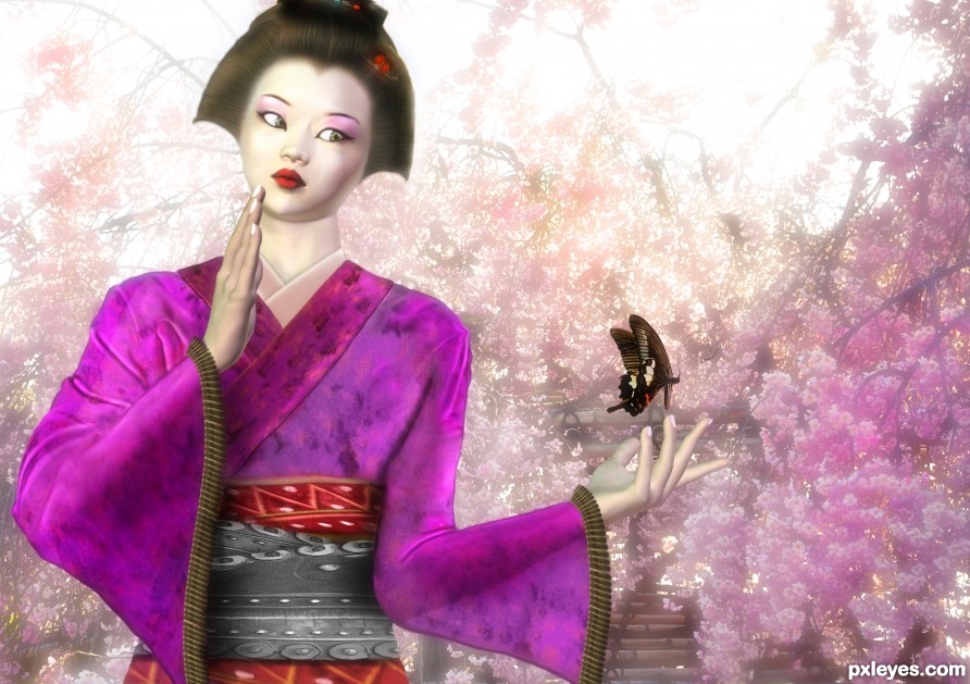 Creation of Geisha: Final Result