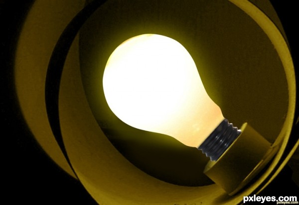 Creation of change to yellow bulb: Final Result