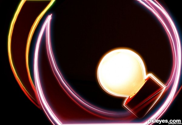 Creation of Glowing light bulb: Step 2