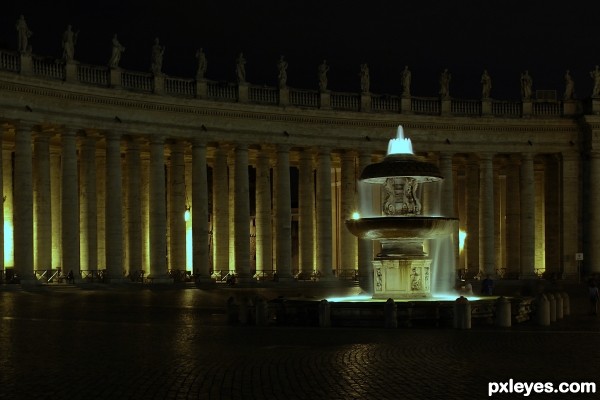 Fountain in St. Peter