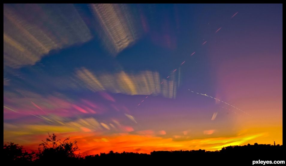 Sunset over Northeast Pennsylvania