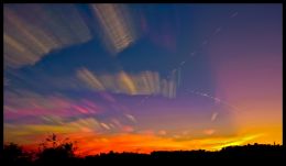 Sunset over Northeast Pennsylvania