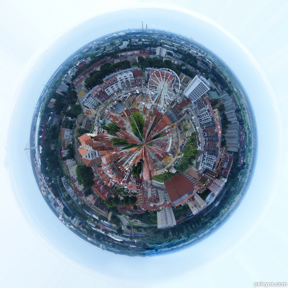 Roof tops planet