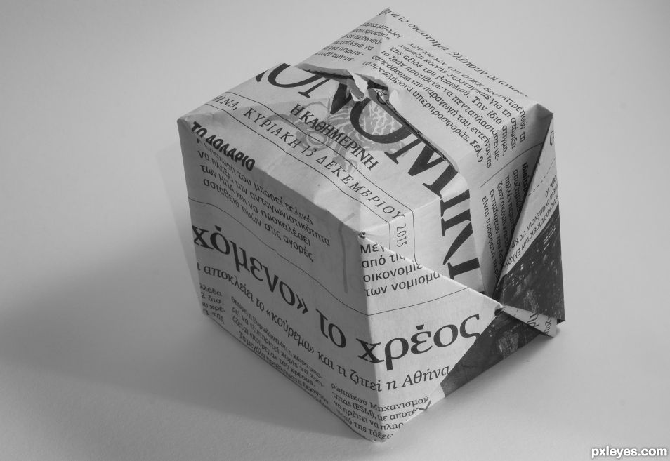 Paper cube