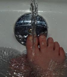 ToesOutOfWater