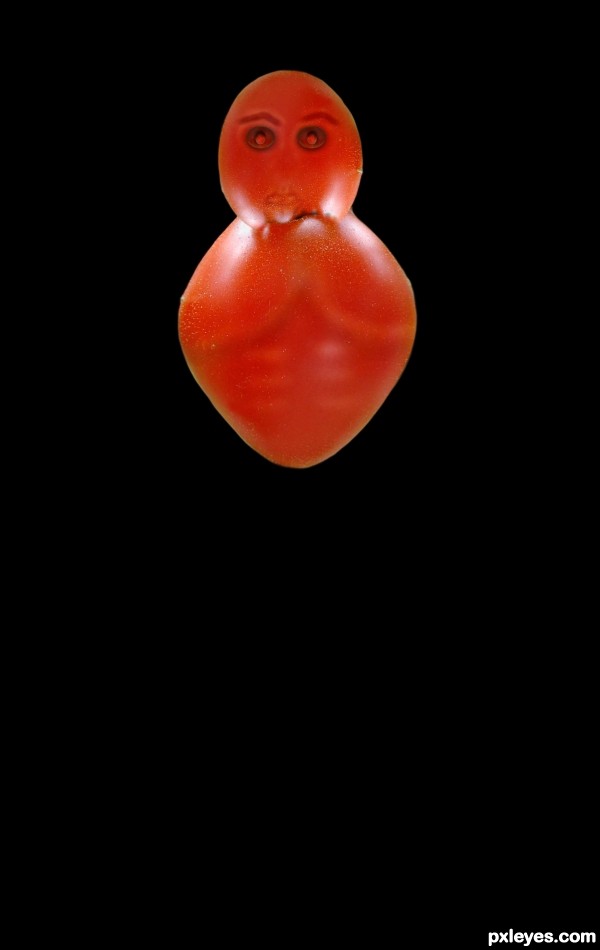 Creation of Tomato guy!: Step 3
