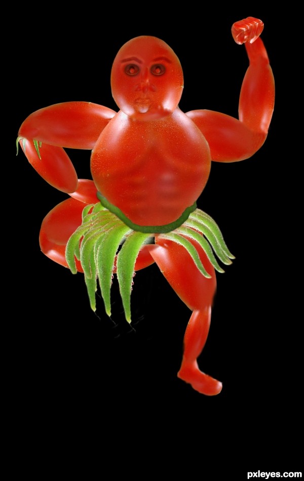 Creation of Tomato guy!: Step 6