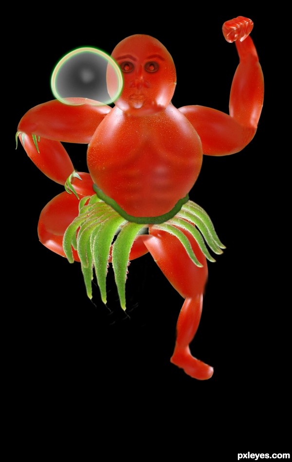 Creation of Tomato guy!: Step 7