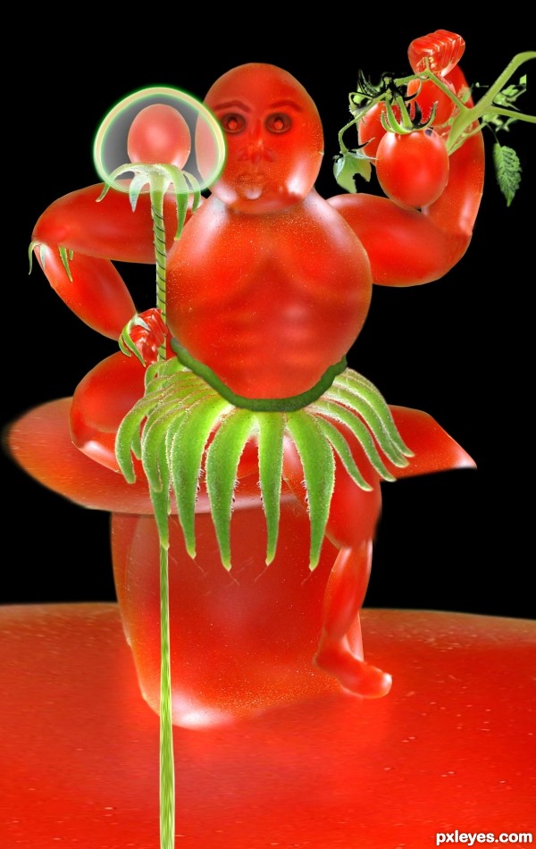 Creation of Tomato guy!: Step 10