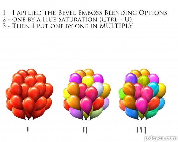 Creation of Floating Fantasy: Step 4