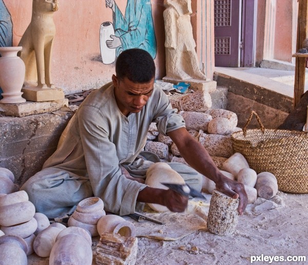 Stone artist