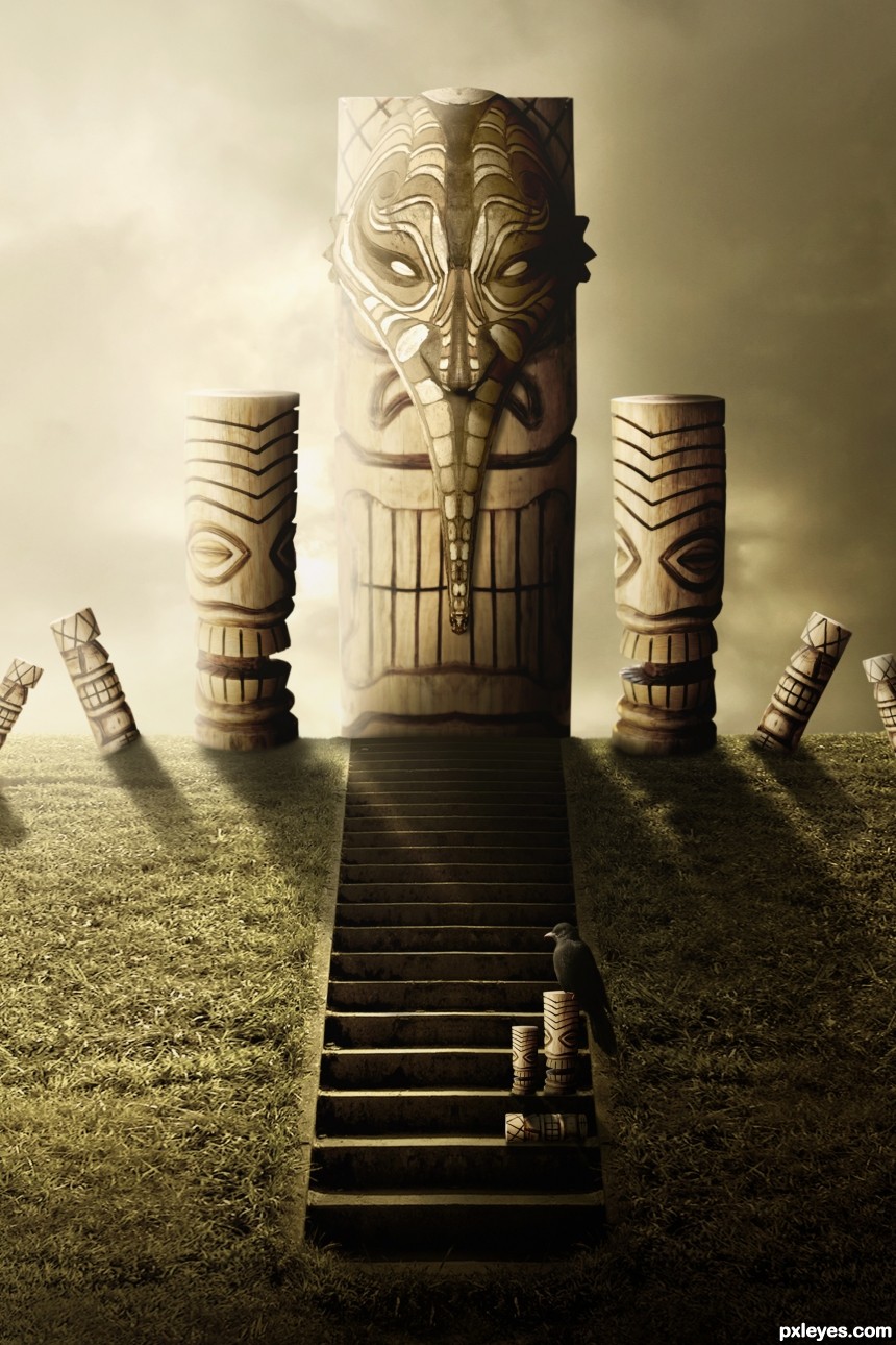 The Totem Altar photoshop picture)