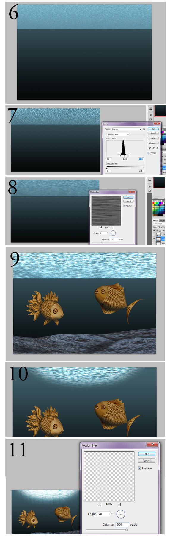 Creation of No Fishing: Step 17