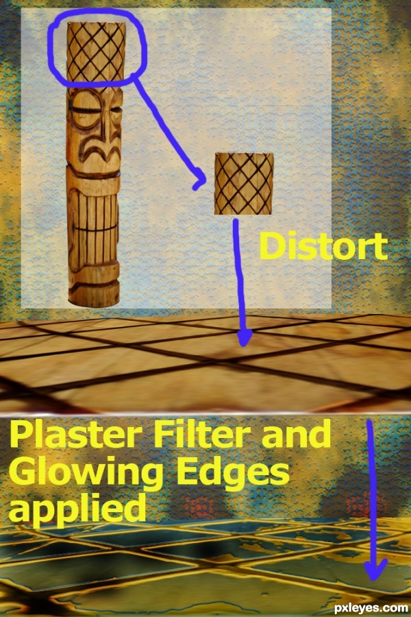 Creation of Totem City: Step 4