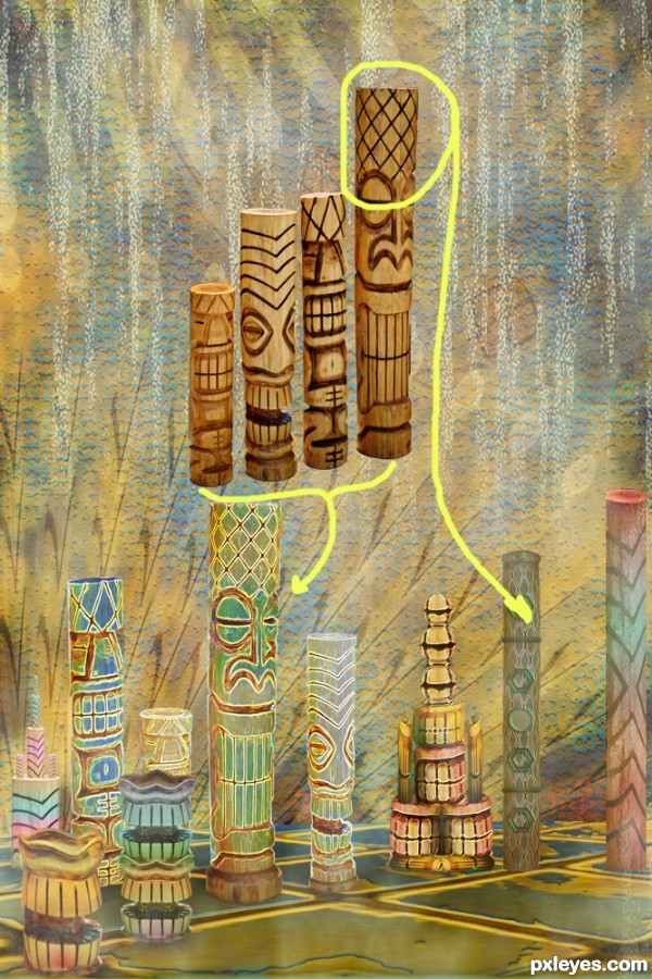 Creation of Totem City: Step 8