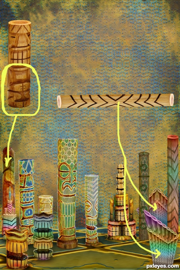 Creation of Totem City: Step 9