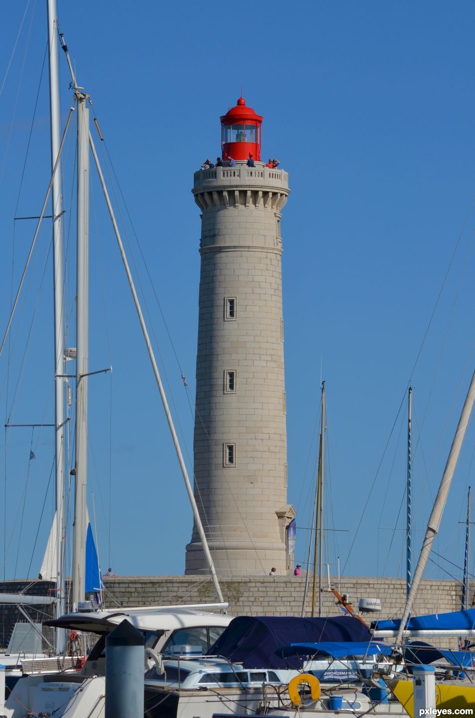 The Saint-Louis lighthouse 