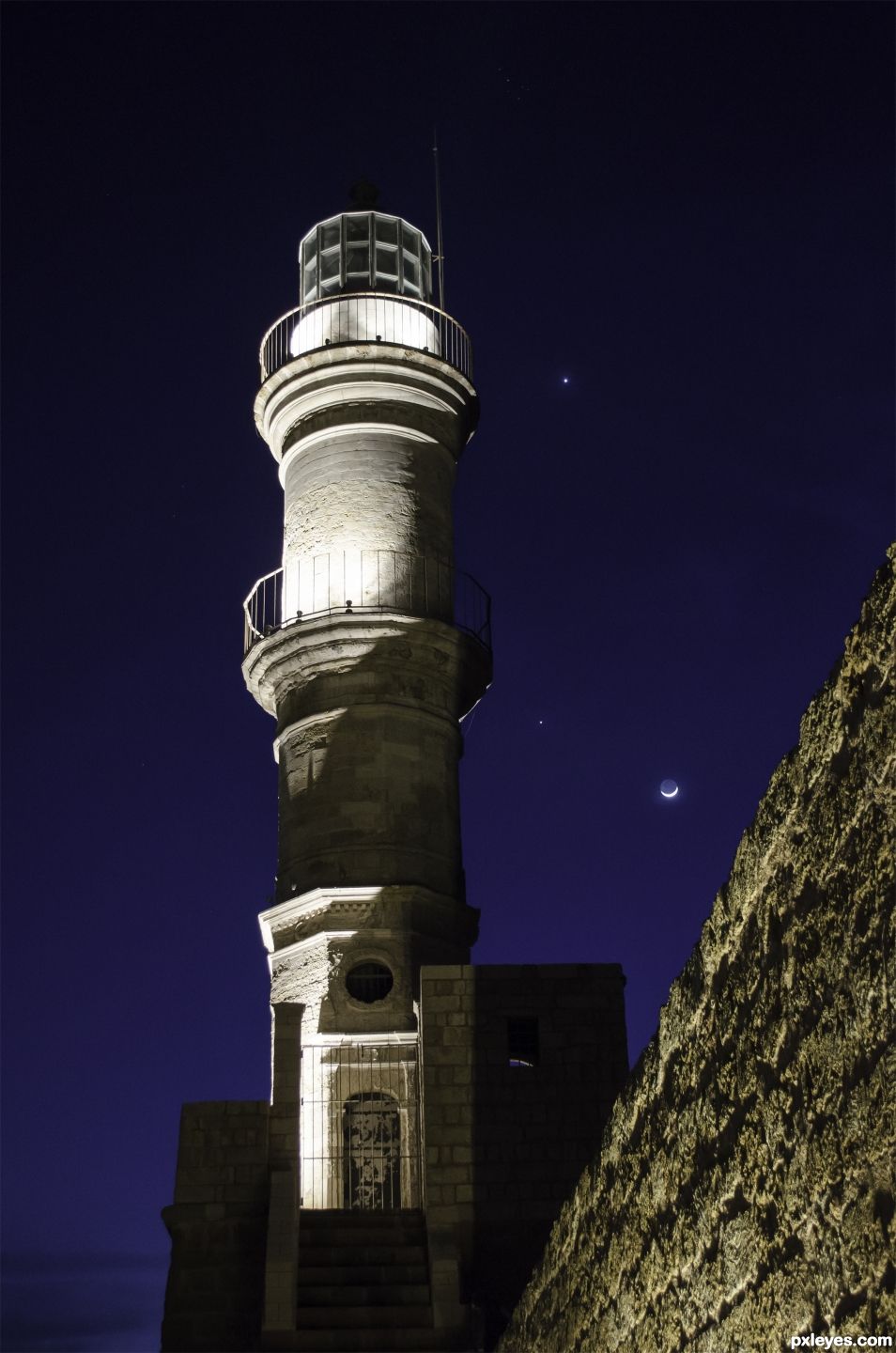 Venecian Lighthouse Tower - Chania Crete Greece