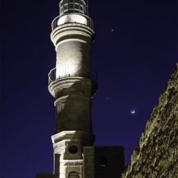 VenecianLighthouseTowerChaniaCreteGreece