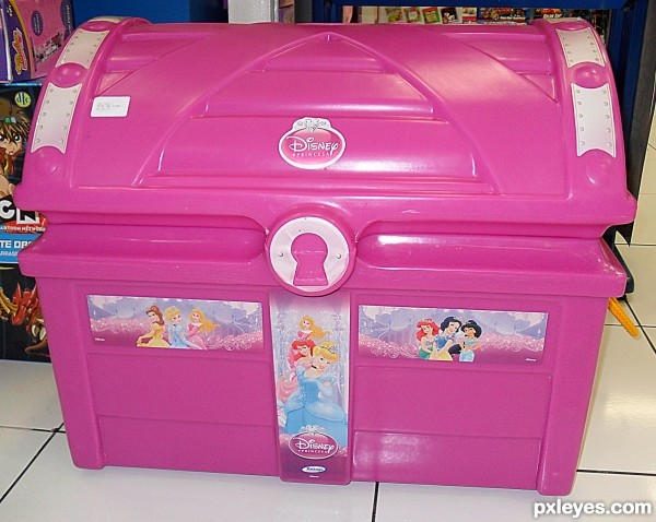 Pink Toy Box