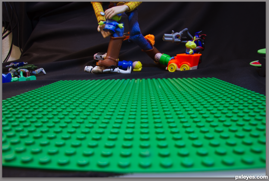 Creation of Woody vs The Little People: Step 8