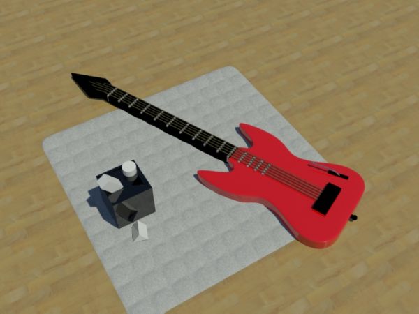 Creation of Guitar Toy: Final Result