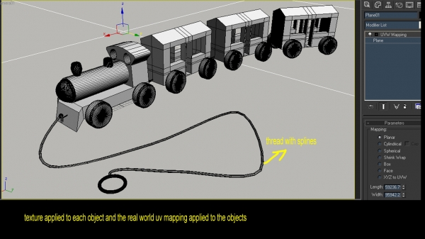 Creation of woody: Step 4