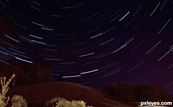 Star trails