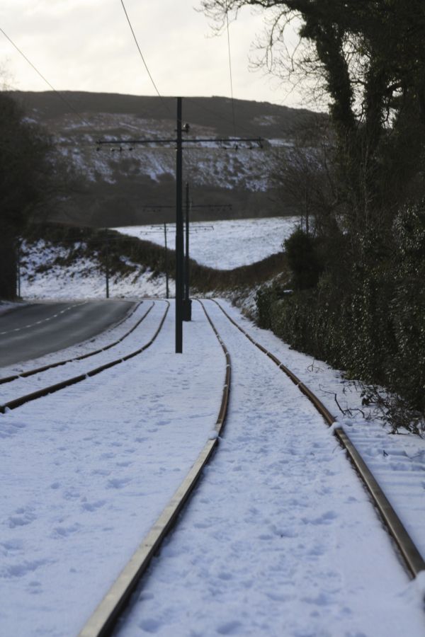 Snow on the line