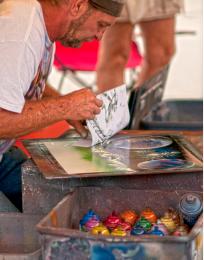 Spray paint cans