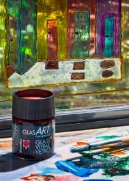 Glass paints