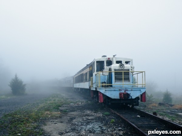 Ghost Train photoshop picture)