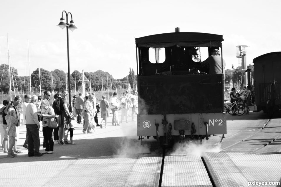 Steam Train in France