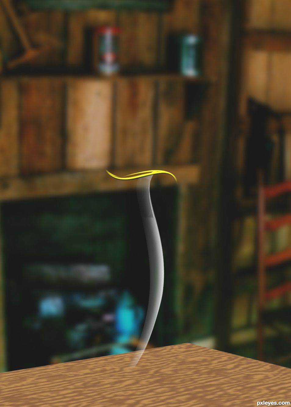 Creation of Sharp As Glass : Step 3