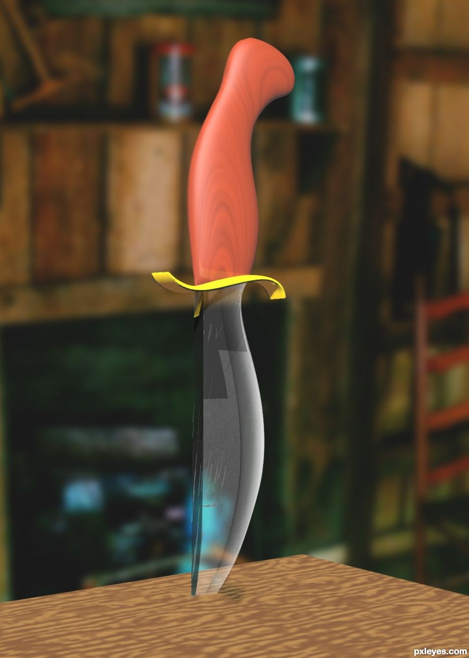 Creation of Sharp As Glass : Step 4